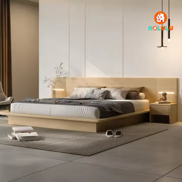 Giường bệt phong cách Nhật Bản Nolulu - GN001