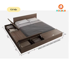 Giường bệt phong cách Nhật Bản Nolulu - GN002