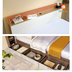 Giường ngủ hiện đại Nolulu - GN003