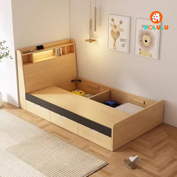 Giường Đơn Cho Trẻ Em Dễ Thương Sierra - GN004