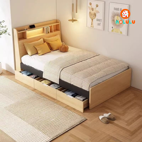 Giường Đơn Cho Trẻ Em Dễ Thương Sierra - GN004