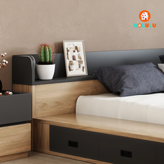 Giường bệt phong cách Nhật Bản Nolulu - GN009