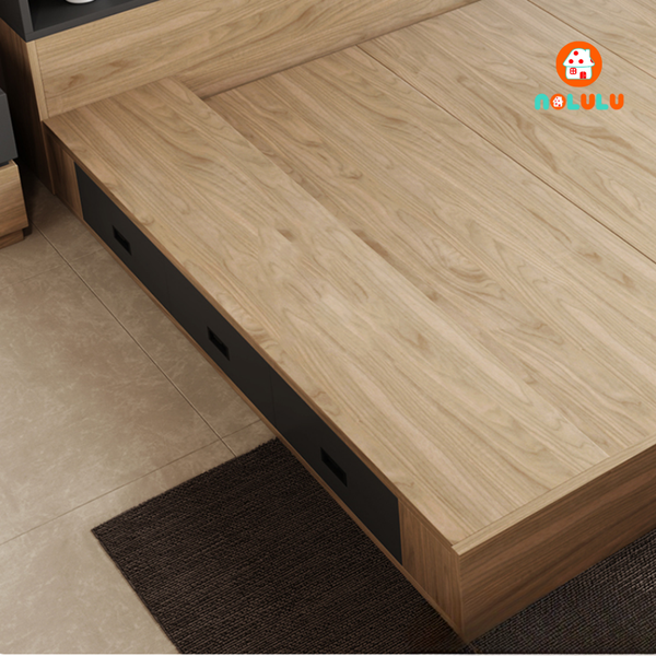 Giường bệt phong cách Nhật Bản Nolulu - GN009