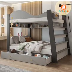 Giường tầng trẻ em thông minh hình cá heo Nolulu - GT005