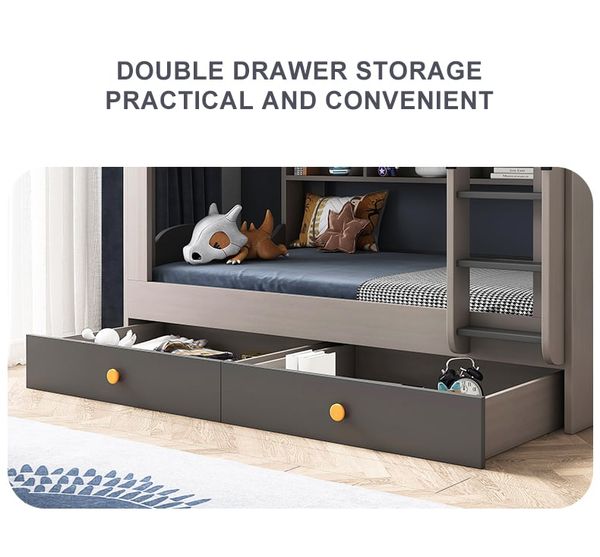 Giường Tầng Cá Voi Thông Minh Cho Trẻ GT248