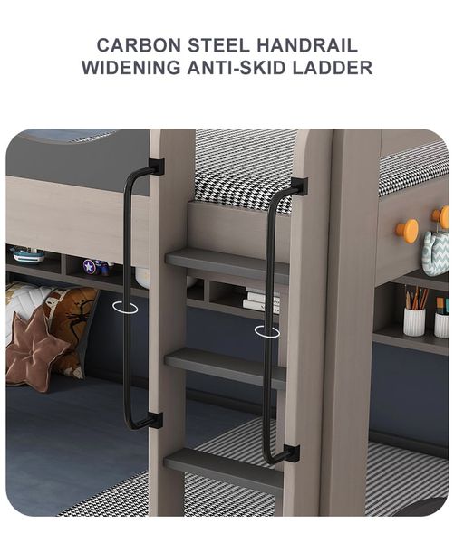 Giường Tầng Cá Voi Thông Minh Cho Trẻ GT248