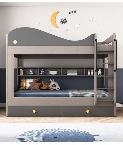 Giường Tầng Cá Voi Thông Minh Cho Trẻ GT248