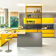 Hệ Tủ Bếp Đa Năng Bằng Gỗ Sang Trọng TB-06