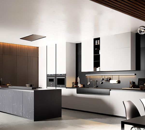 Hệ Tủ Bếp Gia Đình Thiết Kế Song Song TB-03