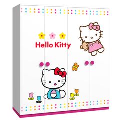 Tủ Quần Áo Trẻ Em Hello Kitty (1m6)