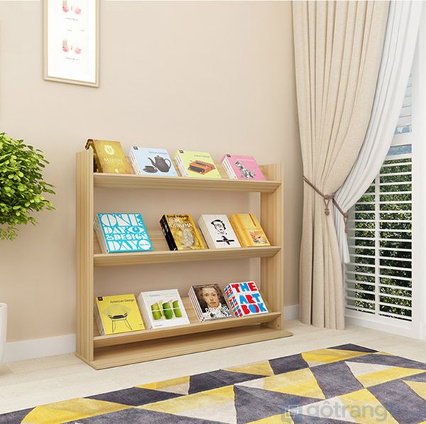 Kệ để báo tạp chí gỗ công nghiệp KB-120