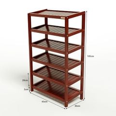 Kệ Giày Dép 6 Tầng Rộng 60cm