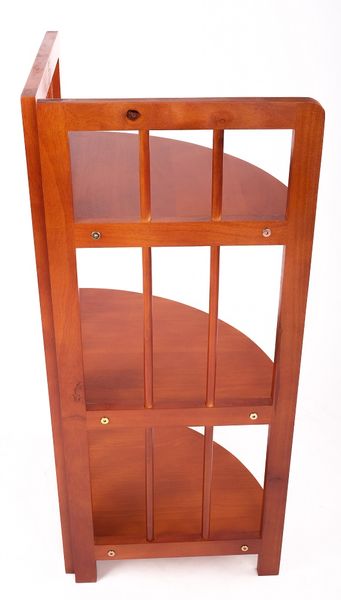 Kệ Góc Tường 3 Tầng (Nâu)