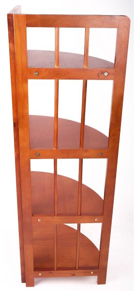 Kệ Góc Nhà 4 Tầng (Nâu)