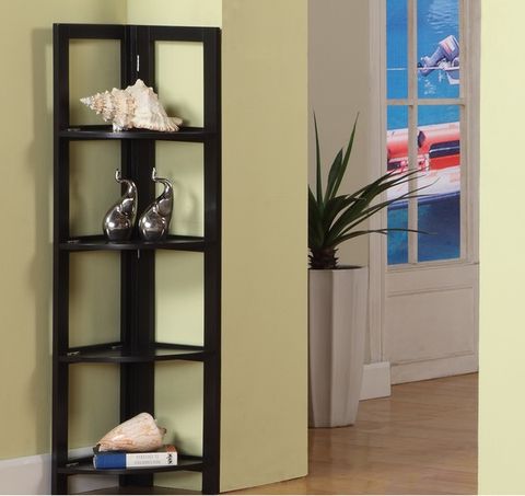 Kệ Góc Nhà 4 Tầng (Nâu)