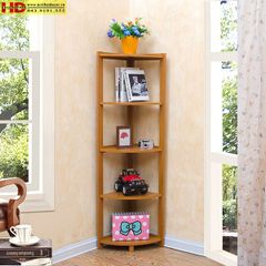 Kệ Góc Nhà 4 Tầng (Vàng)