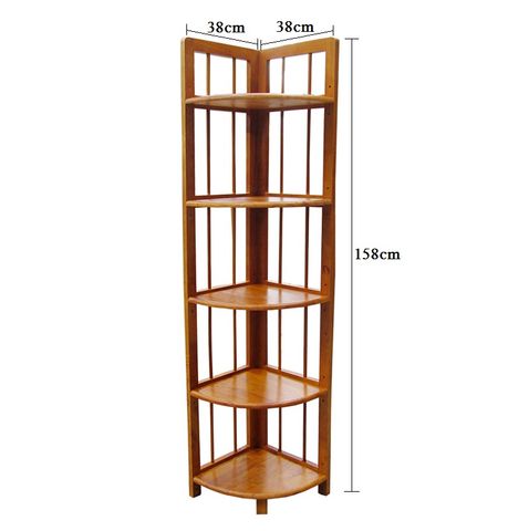 Kệ Góc Nhà 5 Tầng (Vàng)