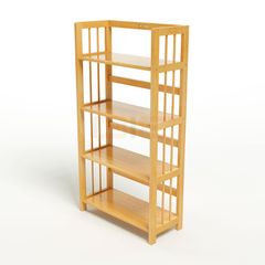 Kệ Sách Gỗ Tự Nhiên 4 Tầng (Rộng Từ 60cm-1m)