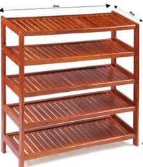 Kệ Giày Dép 5 Tầng Rộng 80cm