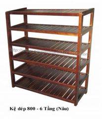 Kệ Giày Dép 6 Tầng Rộng 80cm