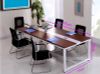 Bàn Họp Gỗ Chân Sắt Thiết Kế Gọn Gàng BC-07
