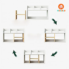 Kệ đựng đồ Mini đa năng để bàn Nolulu - KD003