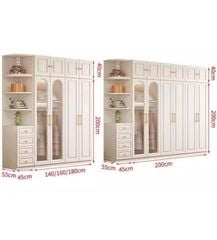 Tủ Gỗ Cánh Kính Đẹp Hiện Đại TQA-083