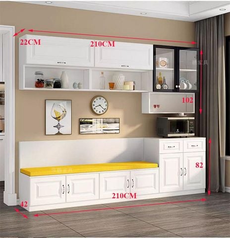 Tủ Bếp Đẹp Hiện Đại TB-01