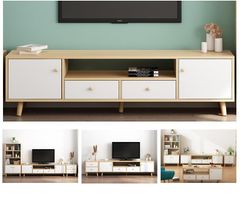 Kệ Tivi Kèm Kệ Sách Trang Trí KTV-02