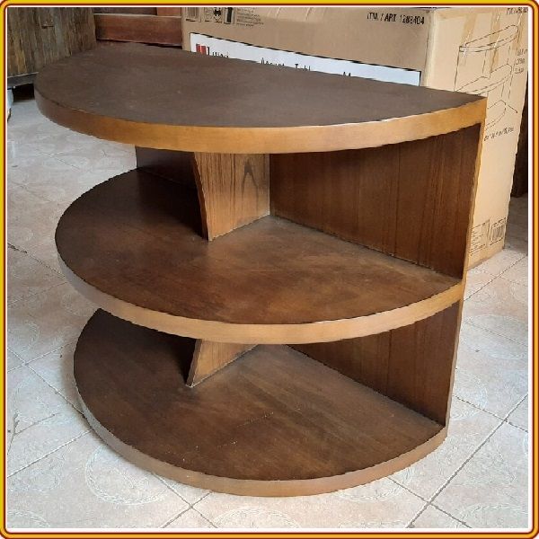 Bàn Console Bán Nguyệt - Nâu