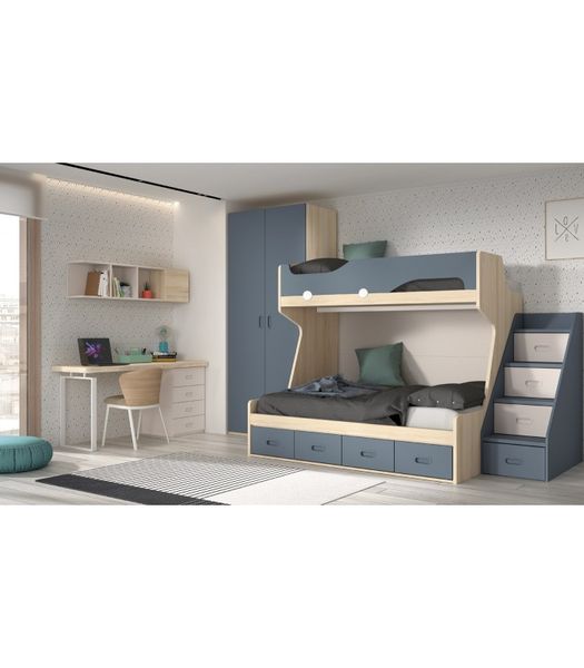 Giường Tầng Thông Minh Cho Bé Thiết Kế Hiện Đại GT249