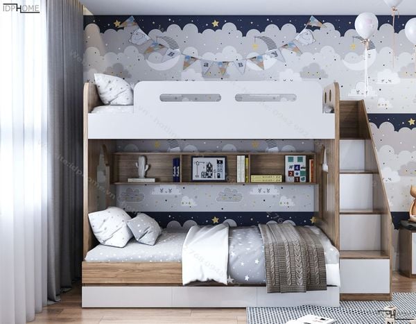 Giường Tầng Hiện Đại GT286 Đầy Đủ Kích Thước
