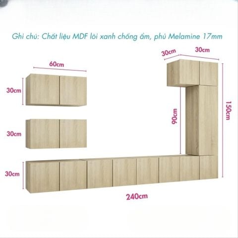 Kệ Tivi Trang Trí Đơn Giản KTV-366