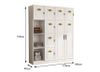 Tủ Locker Kèm Kệ - LK002
