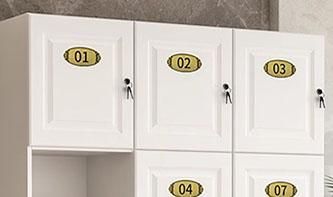 Tủ Locker Kèm Kệ - LK002