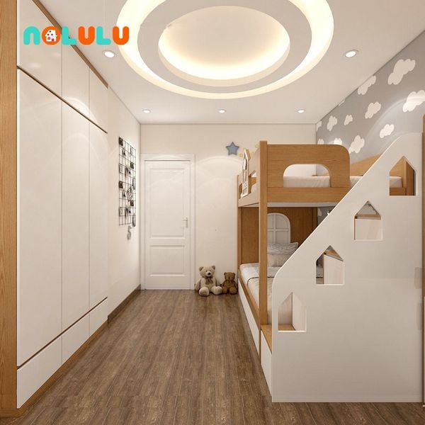 Phòng Ngủ Cho Bé Trai Tích Hợp Giường Tầng – BT50