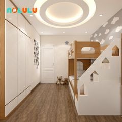 Phòng Ngủ Cho Bé Trai Tích Hợp Giường Tầng – BT50