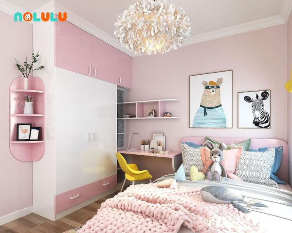 Thiết Kế Phòng Ngủ Cho Bé Gái - BG34