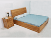 Giường 1.6M 2 Ngăn Kéo Kiểu Nhật - Gỗ Sồi Mỹ