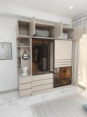 Tủ Áo Quần Kính Cường Lực TQA-138