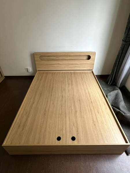 Giường Ngủ Hộp Gỗ MDF Cao Cấp GN-N2