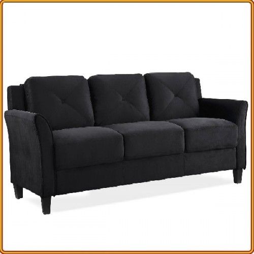 Lifestyle - Black : Ghế Sofa Băng - Màu Đen