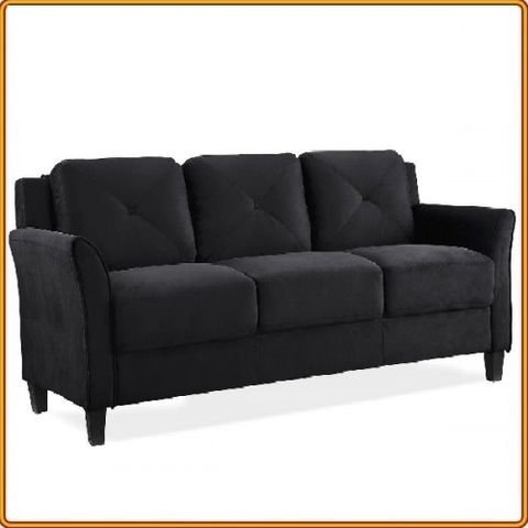Lifestyle - Black : Ghế Sofa Băng - Màu Đen