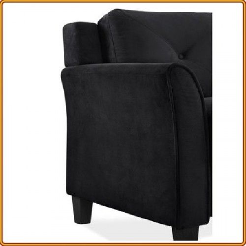 Lifestyle - Black : Ghế Sofa Băng - Màu Đen