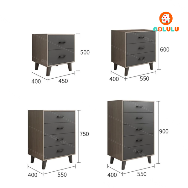 Tủ đầu giường hiện đại Nolulu - TAB001