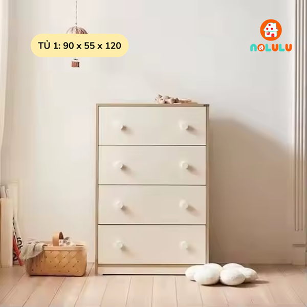 Tủ quần áo trẻ em hiện đại Nolulu - TB002