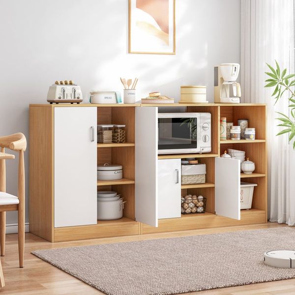 Tủ Bếp Cao Cấp Đa Năng Đựng Lò Vi Sóng, Nồi Cơm Điện K-215