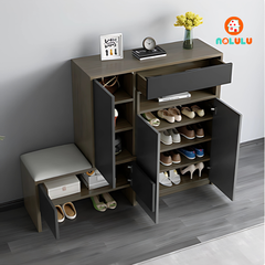Tủ giày cao cấp kết hợp ghế ngồi Nolulu - TGCC002