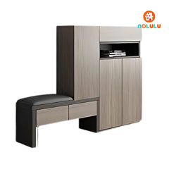 Tủ giày cao cấp kết hợp ghế ngồi Nolulu - TGCC002