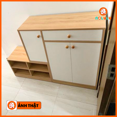 Tủ giày cao cấp kết hợp ghế ngồi Nolulu - TGCC003
